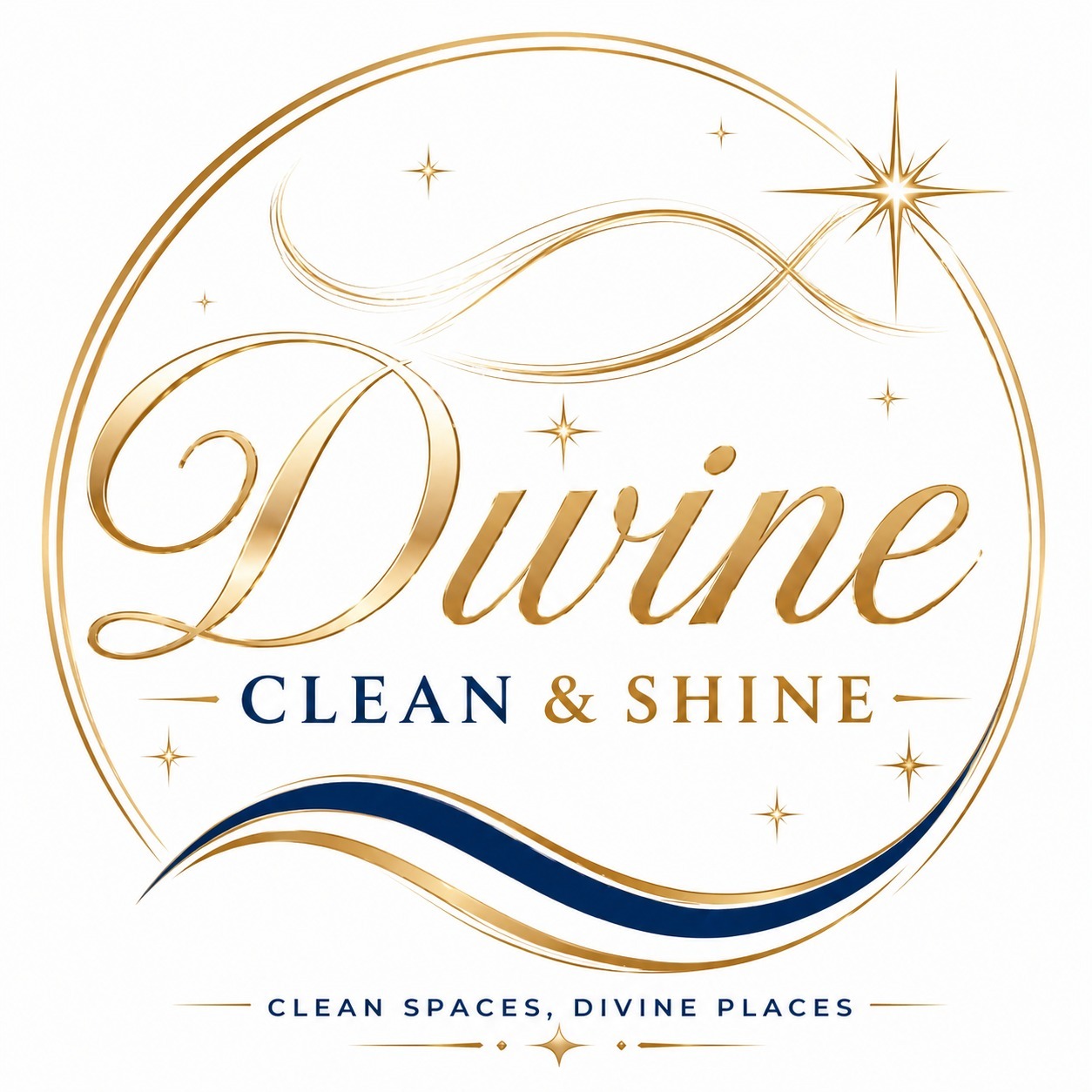 Divine Clean & Shine Logo